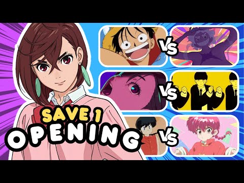 🎵 SAVE ONLY 1 ANIME OPENING 🔥 Anime Quiz