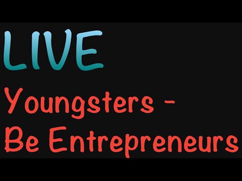 Live with CMA Padmanabhan Sir I Youngsters - Be Entrepreneurs I