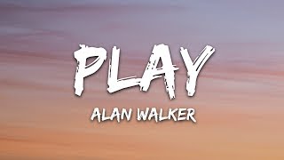 Alan Walker, K-391, Tungevaag, Mangoo - PLAY (Lyrics)