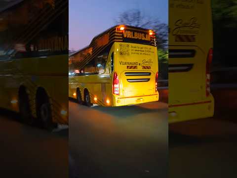 VRL Volvo 9600 Nagpur to Pune AC Sleeper Bus #youtubeshorts #ytshorts #volvo9600 #nagpur #shorts