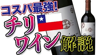 【解説】コスパ最強のチリ産のワインなぜ美味しいの？｜ワイン学＃3