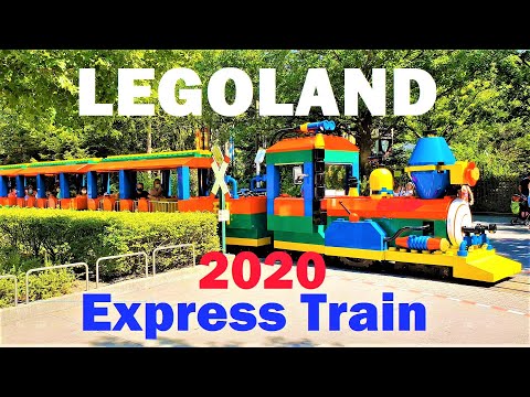 LEGOLAND Express Train | LEGOLAND Train Ride | Ride on Lego kids Train | 2020