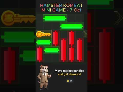 Hamster Kombat New Season Mini Game Solution 7 October 2024