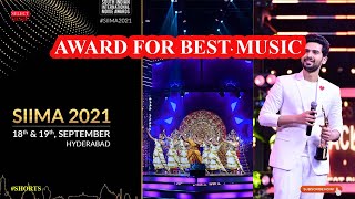 SIIMA AWARDS 2021 - Winners of Best Music Director Award | south Indian music directors | #shorts