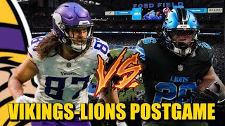 VIKINGS-LIONS POSTGAME SHOW: 10 TAKEAWAYS