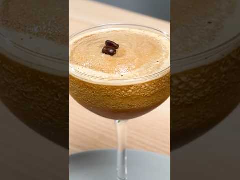 Here's how to make an easy frozen espresso martini