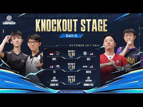 [EN] 2024 Honor of Kings Championship Knockout Stage Day 5