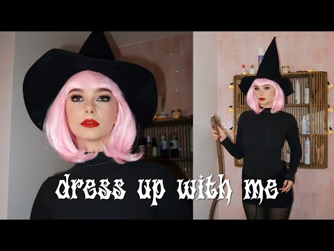 get ready and dress up with me for halloween