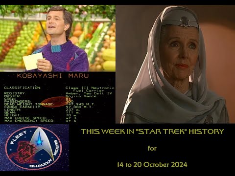 This Week in Star Trek History (14 to 20 October 2024)