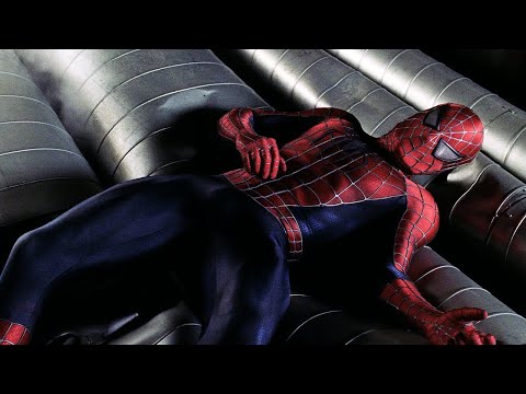 스파이더맨 웹 스윙 추락 장면 | 스파이더맨 2 (Spider-Man 2, 2004) [4K]