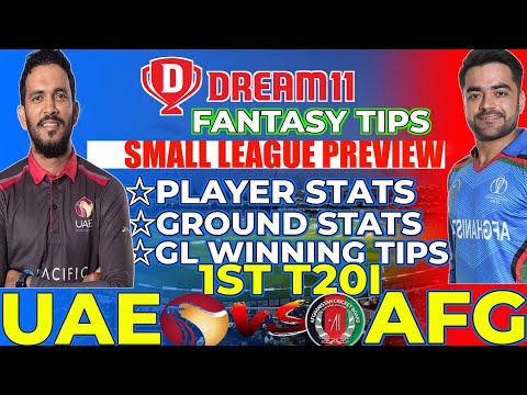 UAE Vs Afghanistan Dream11 Team Today Match UAE vs AFG Dream11 Prediction  AFG vs UAE Dream11 Team