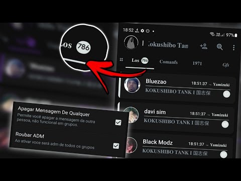 🔥 ROUBA ADM E DESATIVA NÚMERO!! MELHOR WHATSAPP IMUNE (muitas funções) | Kokushibo Tank