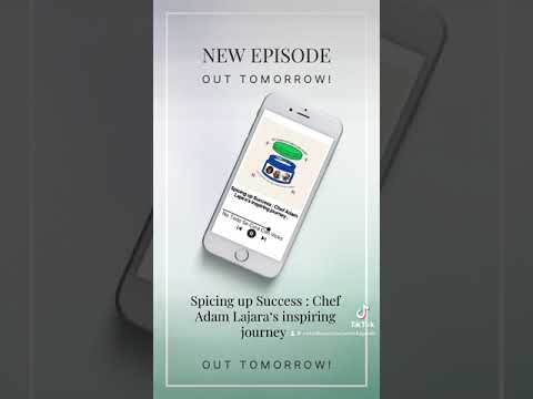 Season 2 just got tastier Join us as Chef Adam Lajara spills the secrets behind his culinary journey