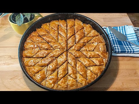 Tradicionalna Baklava sa Orasima | Od pripreme i rezanja do serviranja!