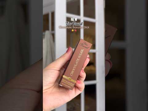 NEW #TooFaced Chocolate Soleil Melting Bronzing Stick🍫 #shorts #unboxing #swatches #newmakeup