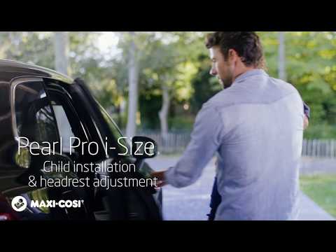 Maxi-Cosi l Pearl Pro i-Size car seat l How to secure a child and adjust the headrest