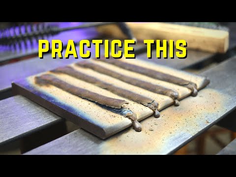 7018 Stick Welding Practice: Does the WEAVE Make a Difference?