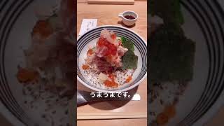 【ランチVLOG】六本木一丁目海鮮丼つじ半【モノトーンインテリアじゃないけどオススメのランチのお店】