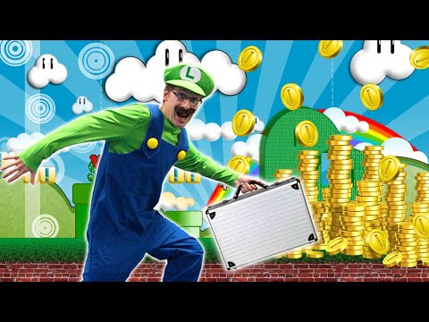 How Luigi Makes Money in Real Life - Super Mario Bros