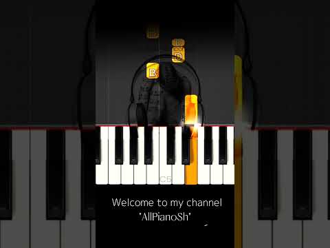 Somewhere only we know #pianoshqip #allpianosh #keane #lillyallen #easy #tutorial #piano