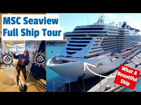 MSC Seaview FULL Ship Tour - Will It Live Up To Its Name & Offer The Best Views Of The Ocean?