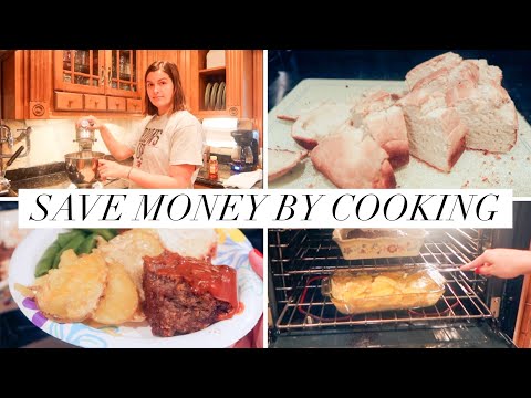 SHELFCOOKING CHALLENGE! COOK AT HOME WITH ME TO SAVE MONEY! SAVING MONEY ON GROCERIES