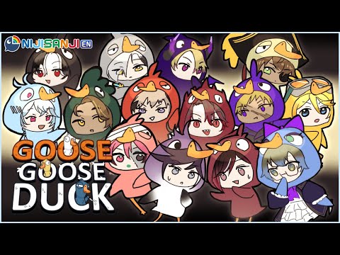 【GOOSE GOOSE DUCK】Amphibian bois get sus【NIJISANJI EN | Ike Eveland】