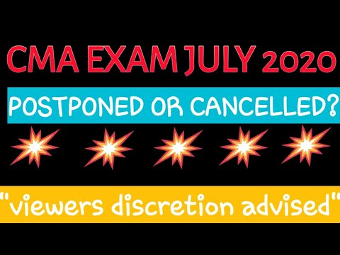 CMA JULY 2020 BREAKING NEWS