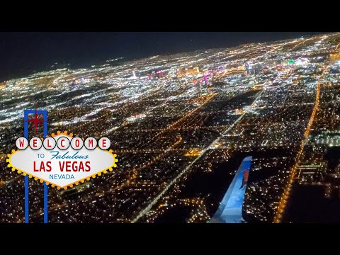 Las Vegas lights at night