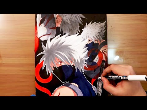 Drawing KAKASHI ANBU WALLPAPER