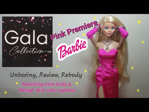 Barbie Pink Premiere Odile - review & comparison, plus mtm match & Mengf body skin color options