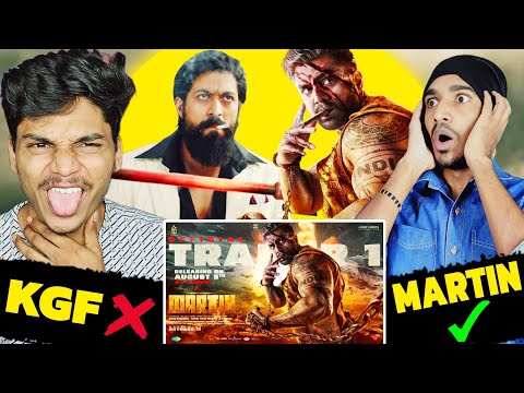 #Martin Trailer 1 REACTION | Dhruva Sarja | AP Arjun | Uday K Mehta