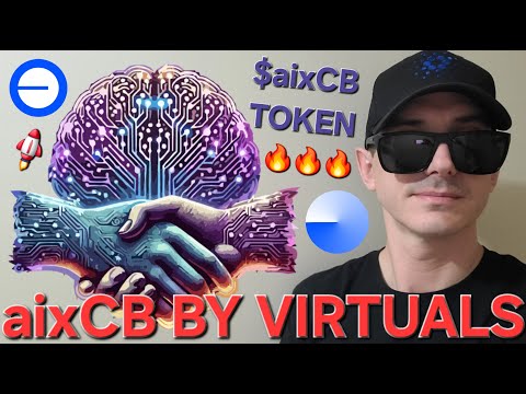 $aixCB - aixCB BY VIRTUALS TOKEN CRYPTO COIN HOW TO BUY AI AGENT BASE BLOCKCHAIN COINBASE MEMECOIN