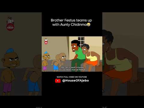 Aunty Chidinma don bring reinforcement😂😂😂  #houseofajebo #animation #funny #humour #battle