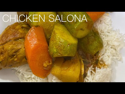 CHICKEN SALONA||ARABIC FOOD