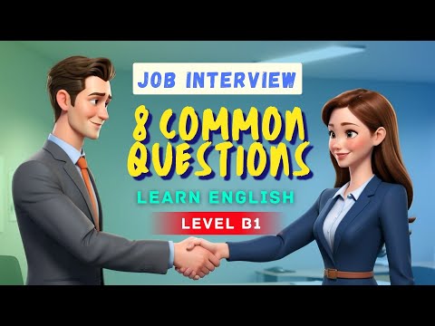 Job Interview Prep for English Learners | 8 Questions & English Vocabulary