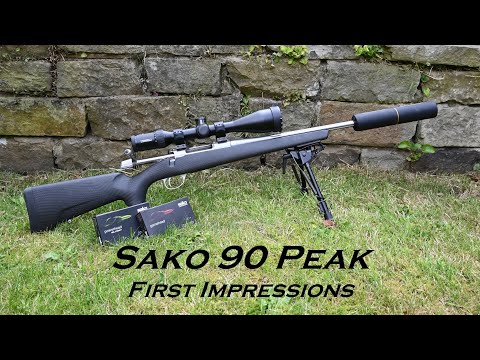 Sako's NEW 90 Peak rifle in 308, First Impressions, Full Review is on GunMart TV, see link