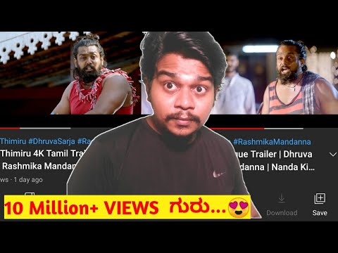 Awesome Response To Pogaru Telugu And Tamil Trailers |  Dhruva Sarja |