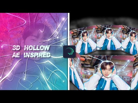 3d Hollow AE Inspired | Alight Motion Tutorial