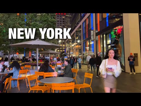 New York City LIVE Manhattan on Tuesday (October 29, 2024)