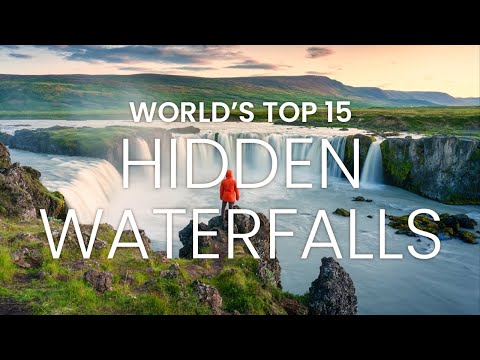 TOP 15 VIDEO WATERFALLS | Hidden Gem Waterfalls | World's Top 15 Waterfalls #waterfall #travel