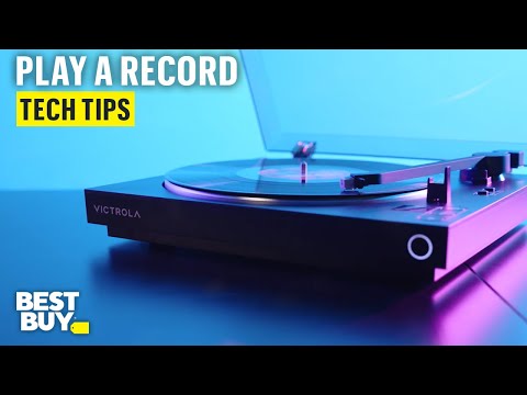 Controls of the Victrola Automatic Turntable – Tech Tips from Best Buy