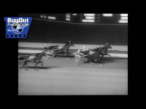 1962 Night Harness Racing in New York