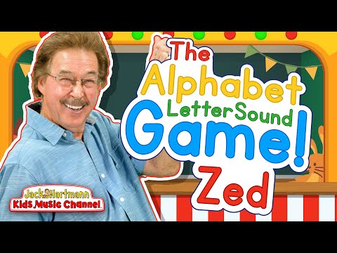 The Alphabet Letter Sound Game! | Zed Version | Jack Hartmann