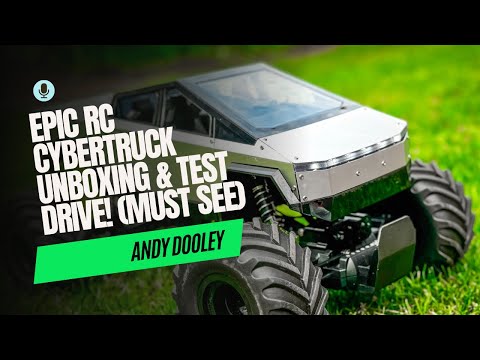 EPIC RC CyberTruck Unboxing & Test Drive! (MUST SEE)