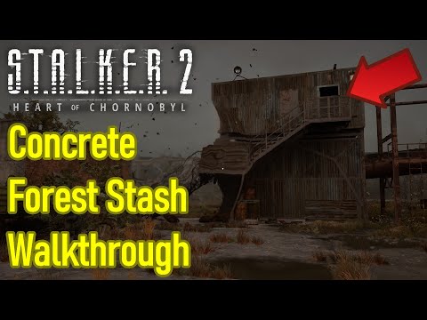 Stalker 2 cement forest well hidden stash location guide, INSANE SPSA-14 shotgun