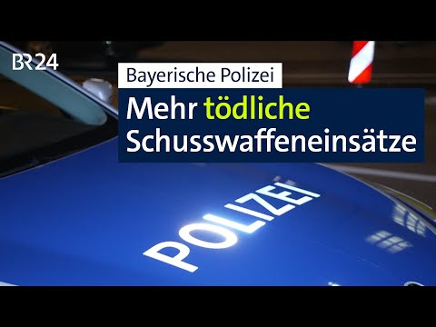 Bayerische Polizei: Mehr Schusswaffeneinsätze mit tödlichem Ausgang | BR24