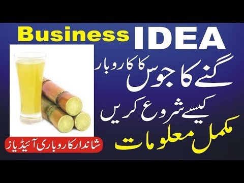 How to start Sugarcane juice Business in urdu hindi | Smart Business Plan