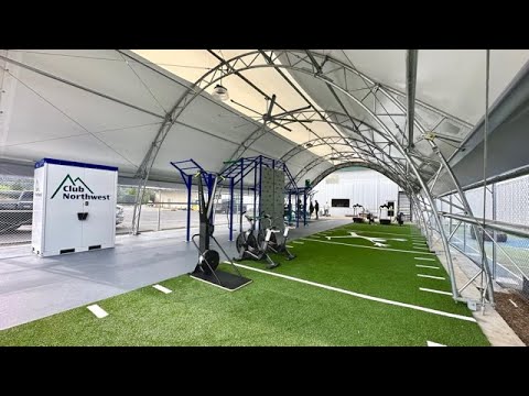 BeaverFit x Club Northwest - Largest Open-Air, Covered Outdoor Space for Commercial Fitness Facility