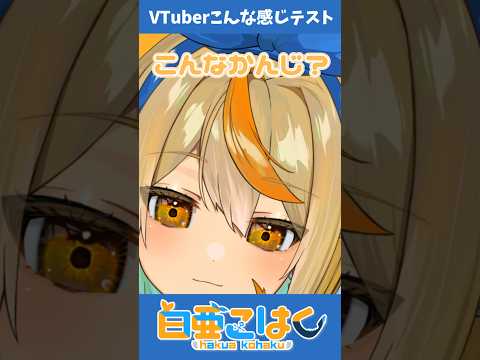 VTuberこんな感じテスト！やってみた！ #vtuber #こんな感じテスト #shorts